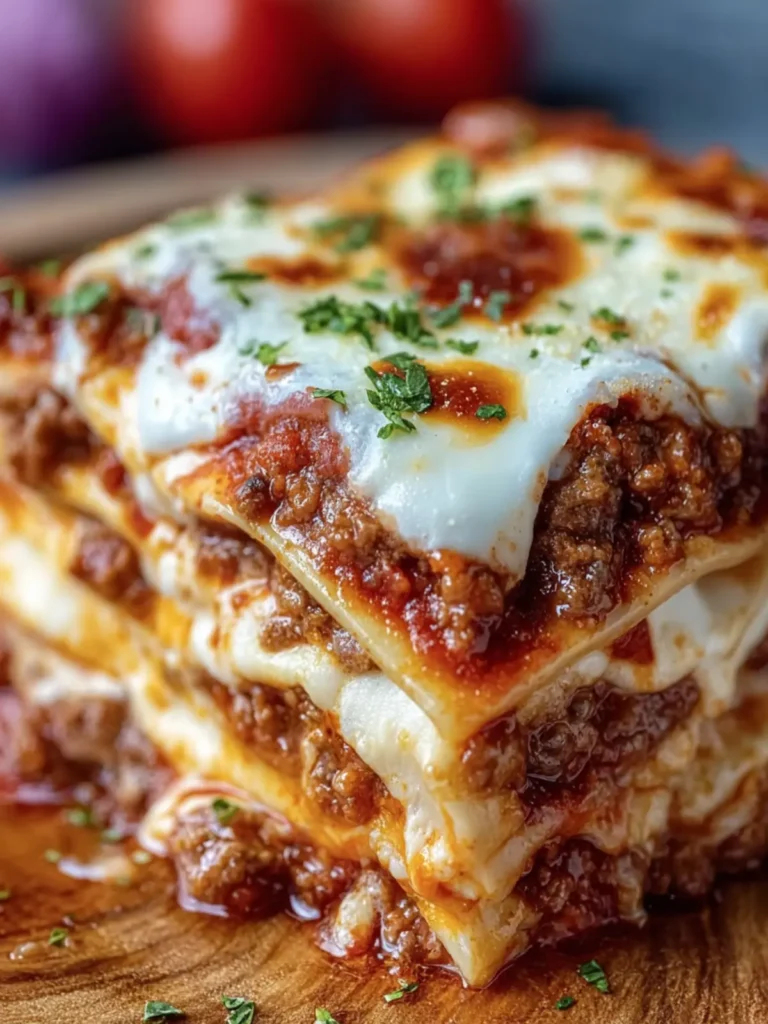 Hearty Classic Beef Lasagna First Image