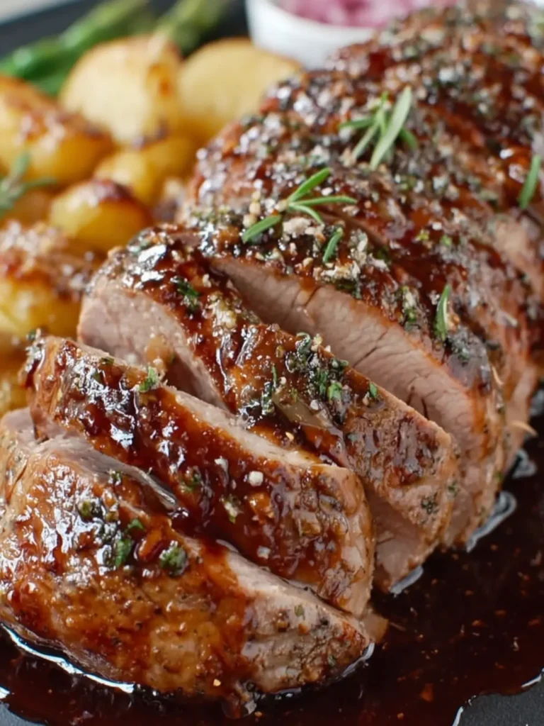 Succulent Honey Glazed Pork Tenderloin First Image