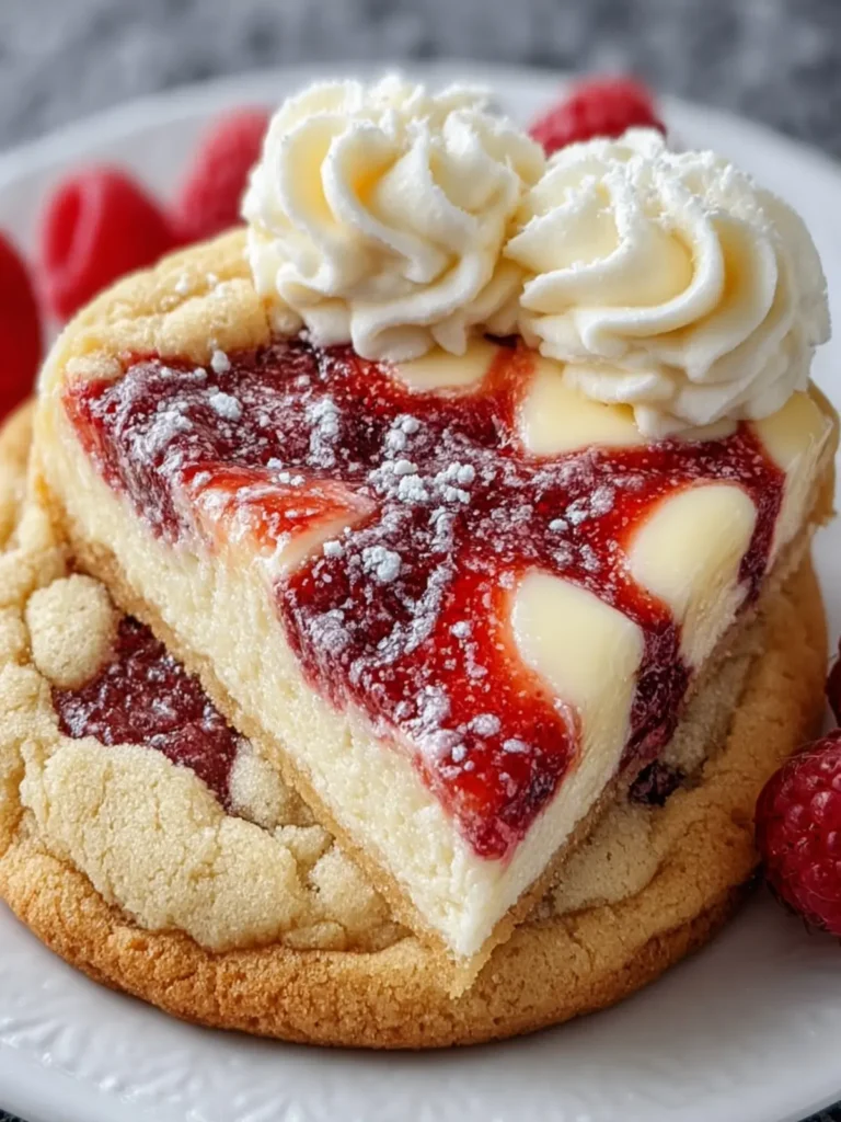 Raspberry Cheesecake Cookie Delight First Image