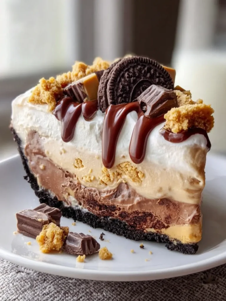 Decadent Chocolate Peanut Butter Pie First Image
