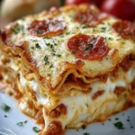 Pepperoni Cheese Lasagna Delight First Image