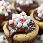 Chocolate Peppermint Cookie Cups First Image