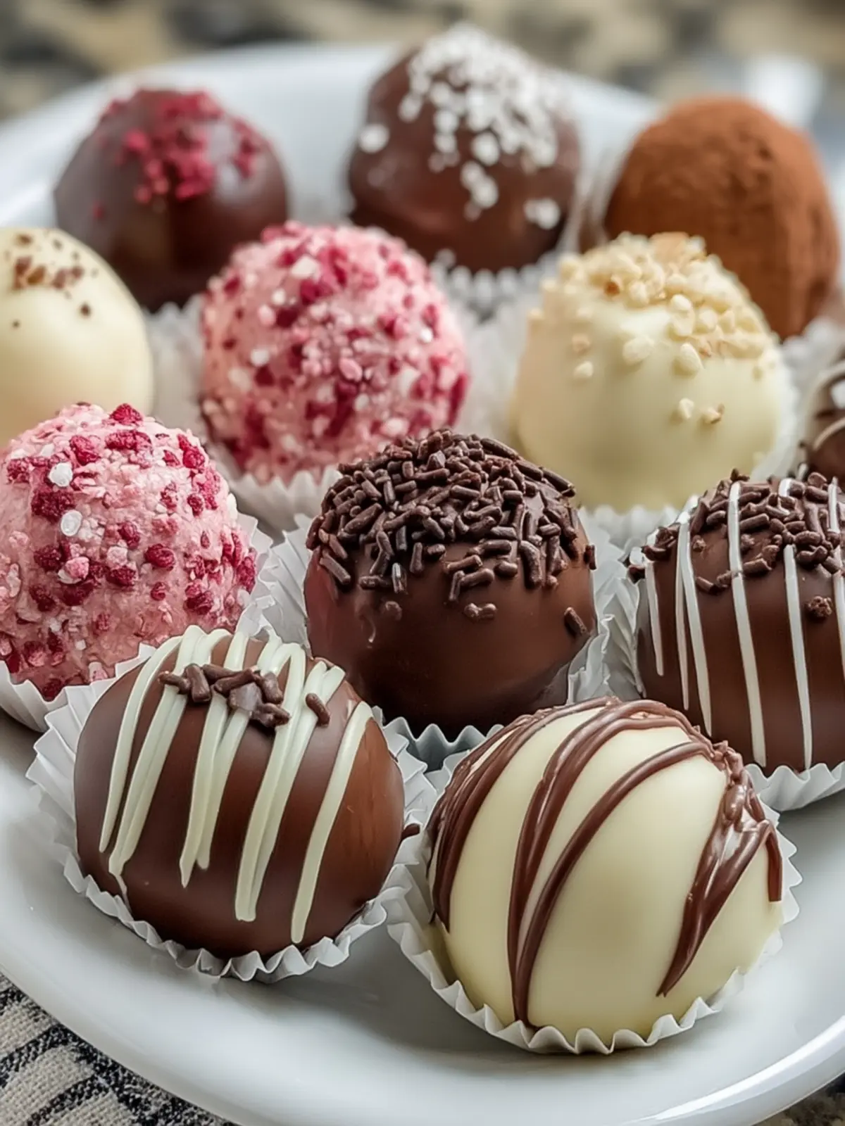Assorted Chocolate Truffle Collection First Image