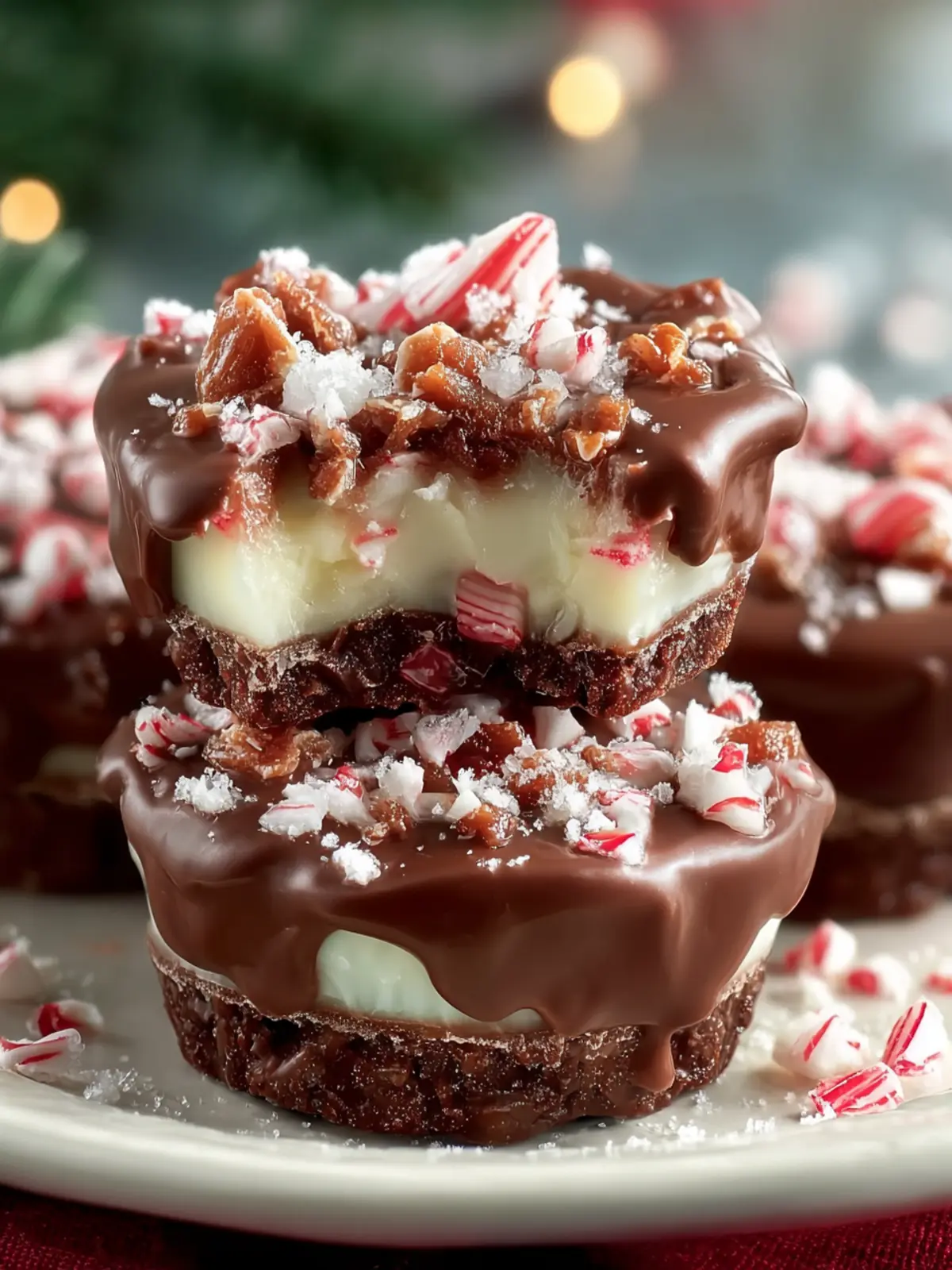 Holiday Chocolate Peppermint Treats First Image