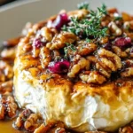 Indulge in Baked Brie with Maple Walnuts: A Delightful Treat First Image