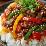 Beef and Pepper Rice Bowl First Image
