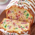 Festive Christmas Funfetti Loaf First Image