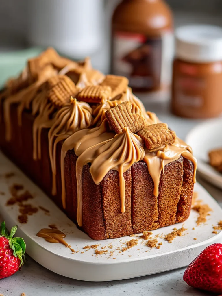 Irresistible Biscoff Loaf Cake Recipe You’ll Love First Image