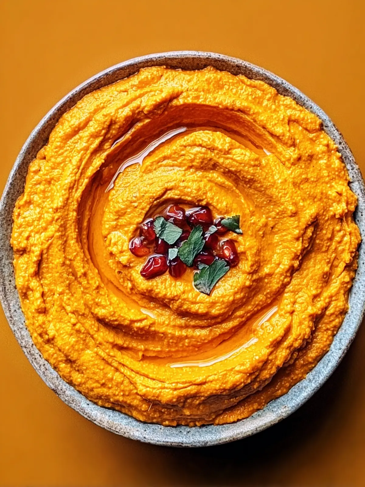 Creamy Carrot Tahini Dip Recipe First Image
