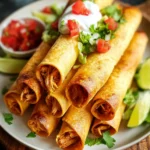 Crispy Quick Chicken Taquitos - Flavor Explosion in Every Bite First Image