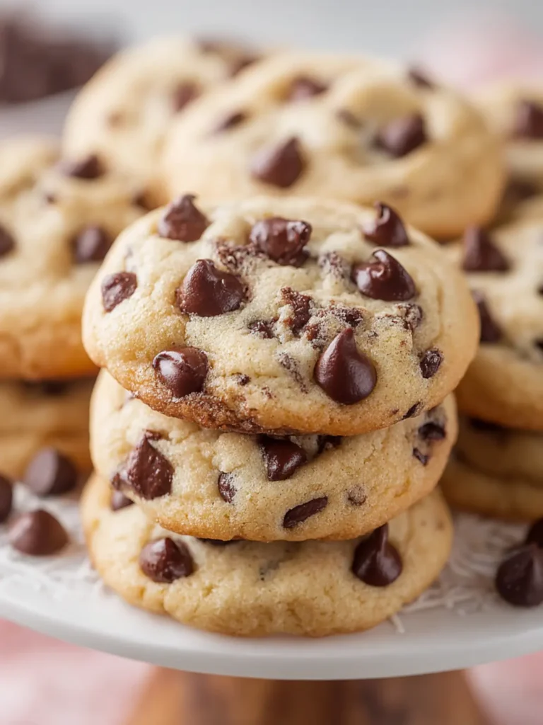 Chocolate Chip Pudding Cookies First Image