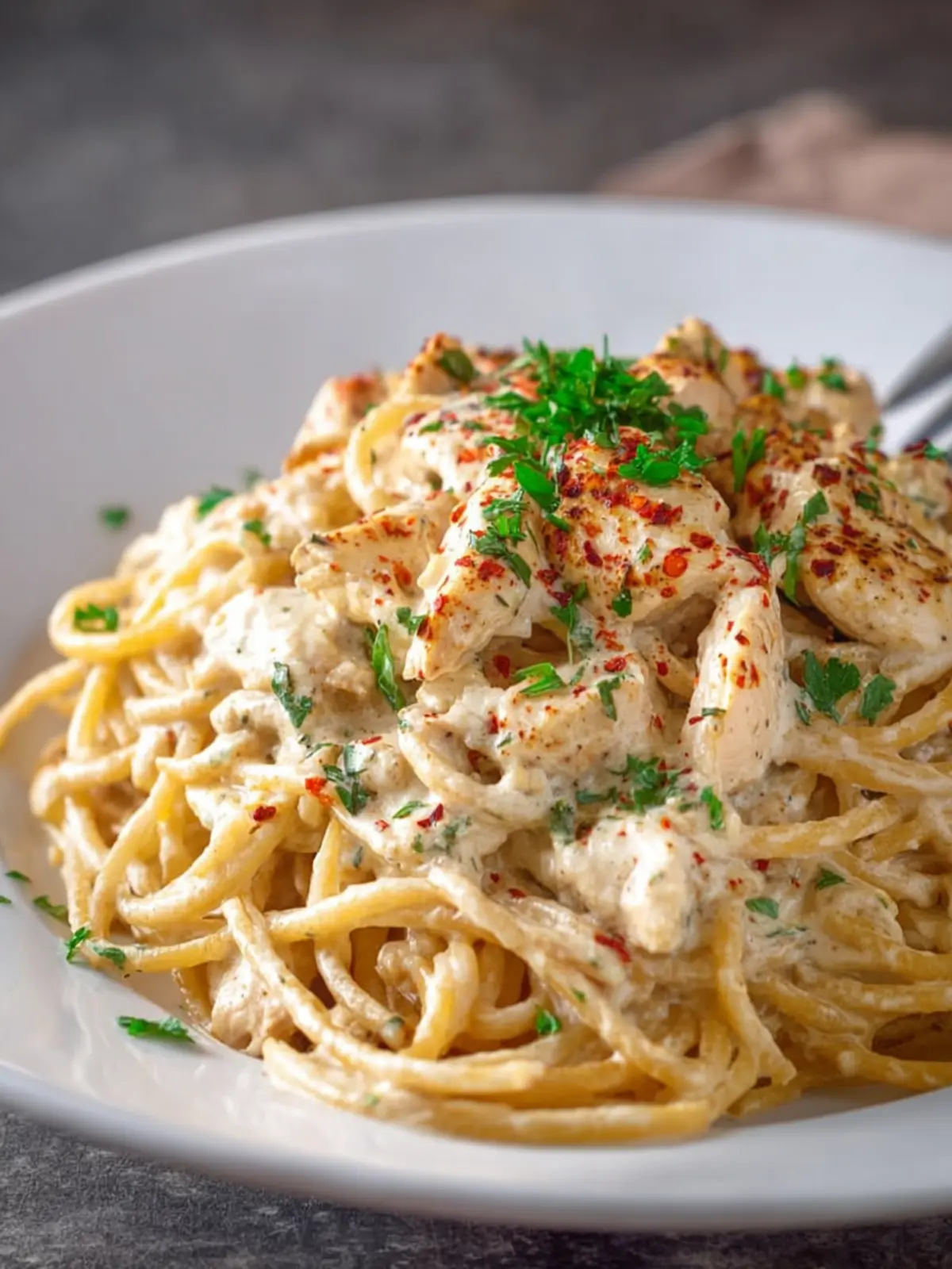 Creamy Cajun Chicken Spaghetti with Garlic Mozzarella Sauce – A Bold, Comforting Pasta You’ll Crave Again and Again First Image
