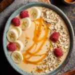 Heavenly Cantaloupe and Banana Smoothie Bowl Recipe First Image