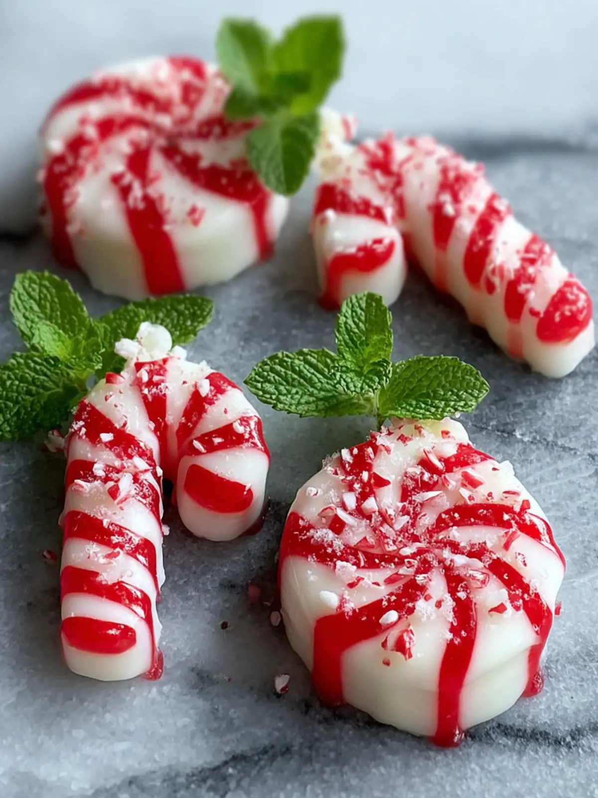 Melted Peppermint Candy Ornaments: Fun Holiday Craft for Kids First Image
