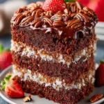 German Chocolate Cake Recipe (With How To Video) First Image