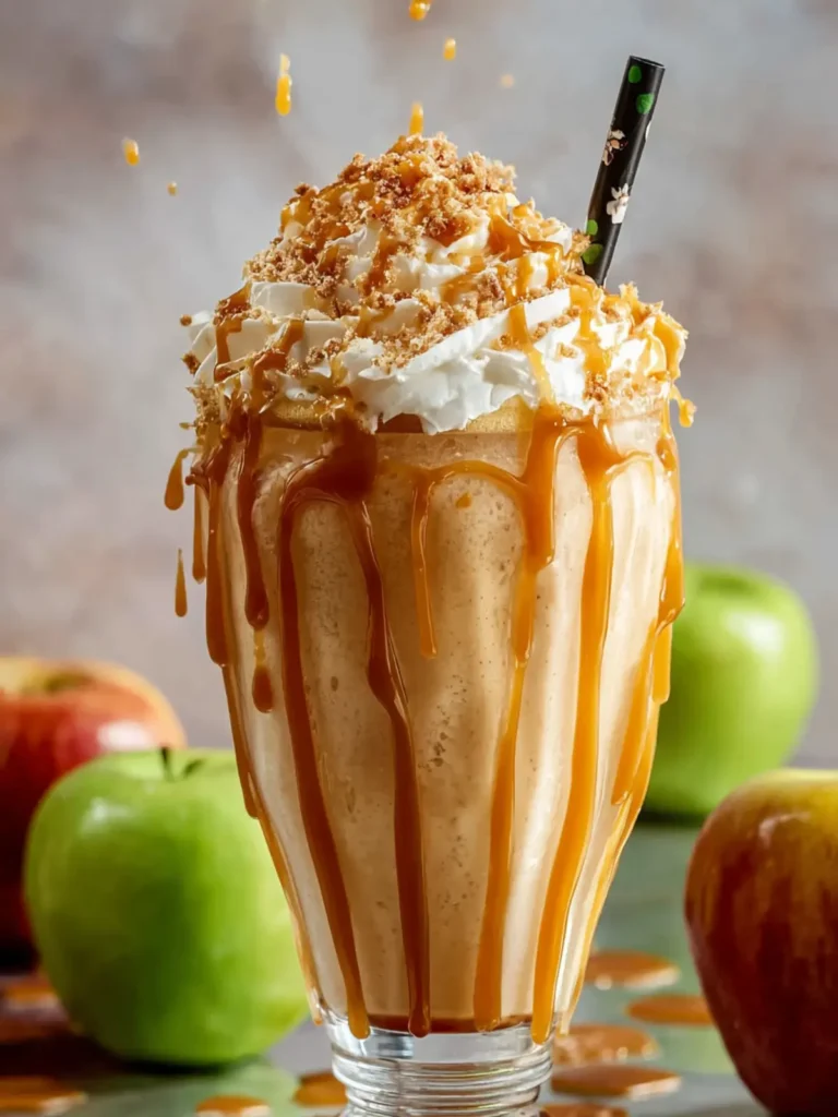 Irresistible Caramel Apple Milkshake Recipe to Savor First Image