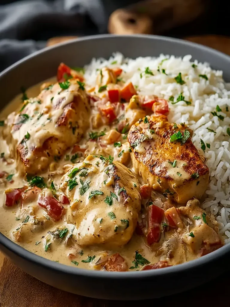 Creamy Smothered Chicken and Rice: An Amazing Ultimate Recipe First Image