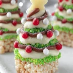 Christmas Tree Krispie Treats First Image