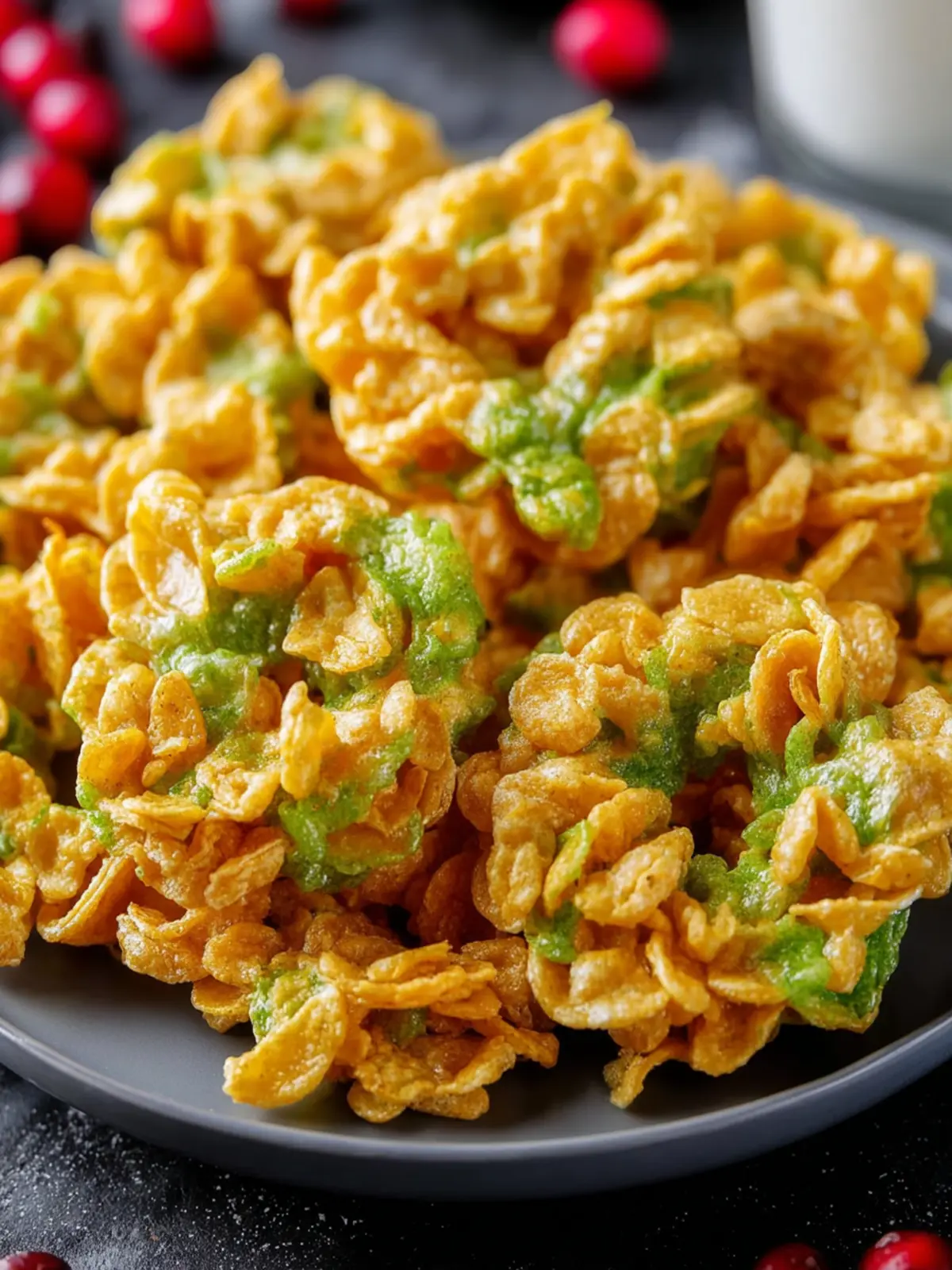 Cornflake Wreaths First Image