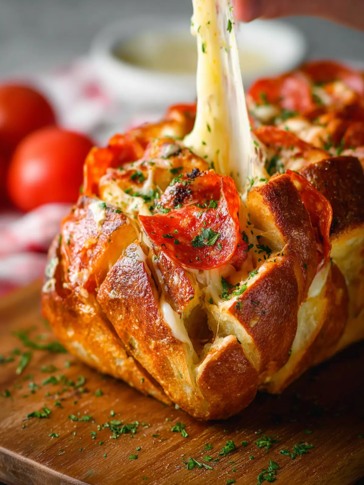 Pepperoni Pull-Apart Bread First Image