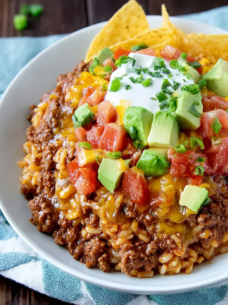 Homemade Crunchy Taco Hamburger Helper First Image