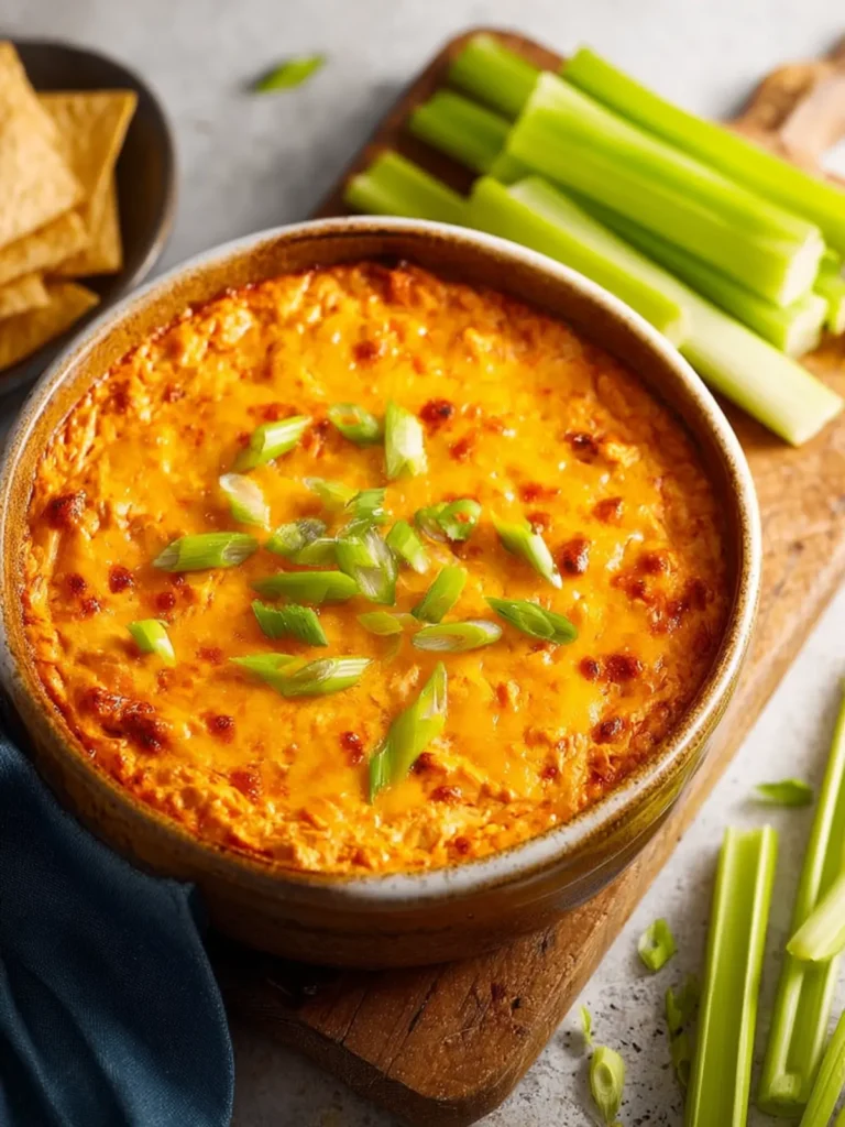 Healthy Buffalo Chicken Dip First Image
