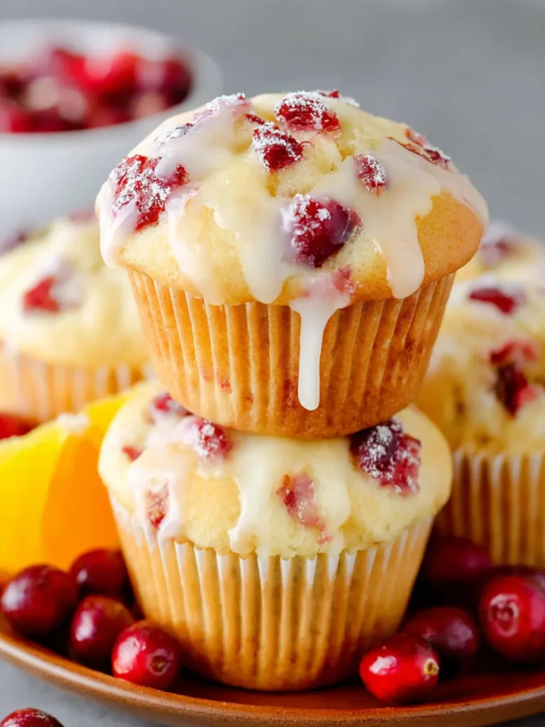 Cranberry Orange Muffins First Image