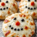 Cheesy Mini Snowman Pizzas: A Fun Winter Treat for Kids First Image