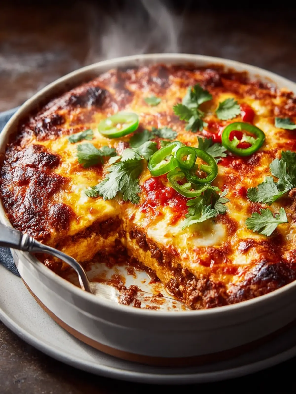 Beef Enchilada Casserole: The Ultimate Comfort Food Dinner First Image