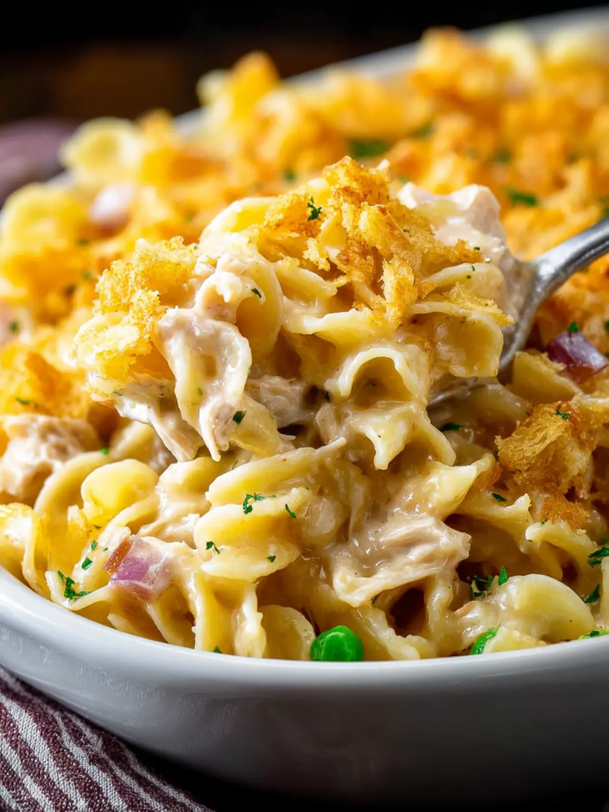 Gluten Free Tuna Noodle Casserole First Image