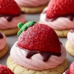 Irresistible Strawberry Kiss Cookies Recipe for Joyful Moments First Image
