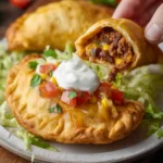 Air Fryer Taco Pockets First Image