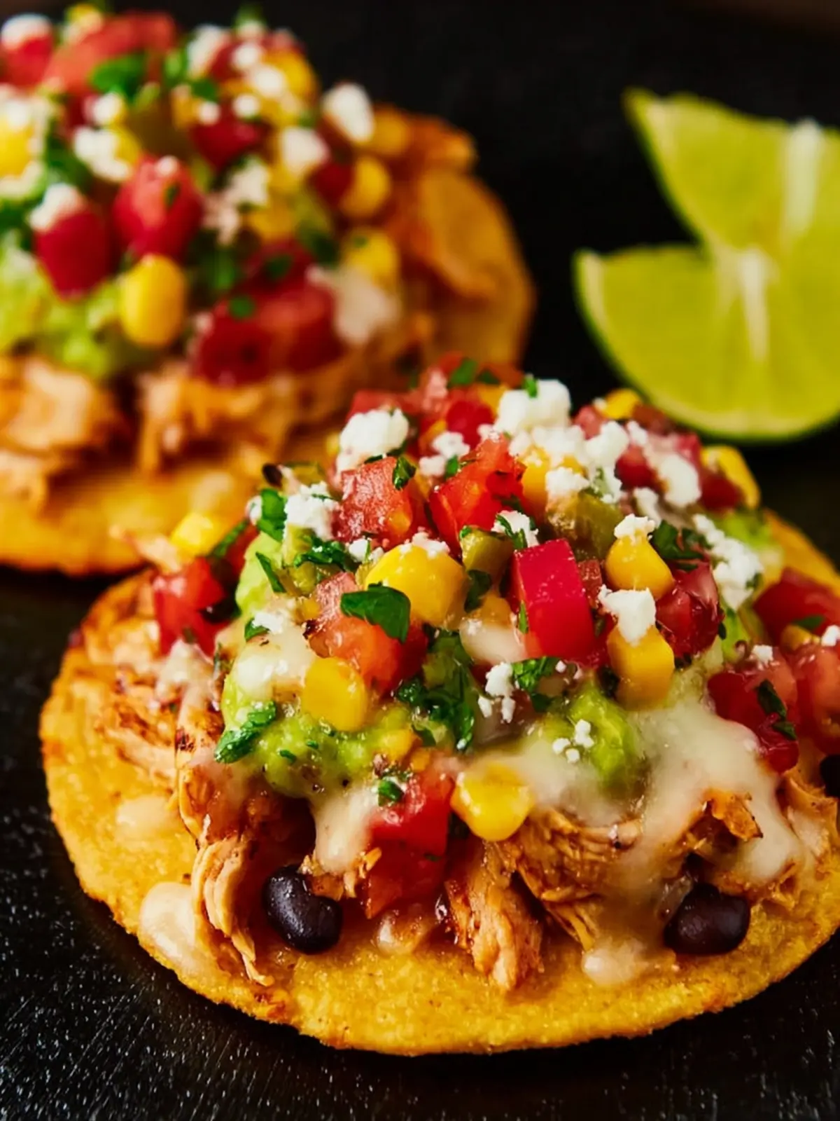 Easy Rotisserie Chicken Tostadas (25 Mins) First Image