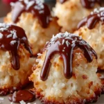 Coconut Macaroon Chocolate Blossoms with an Irresistible Twist First Image
