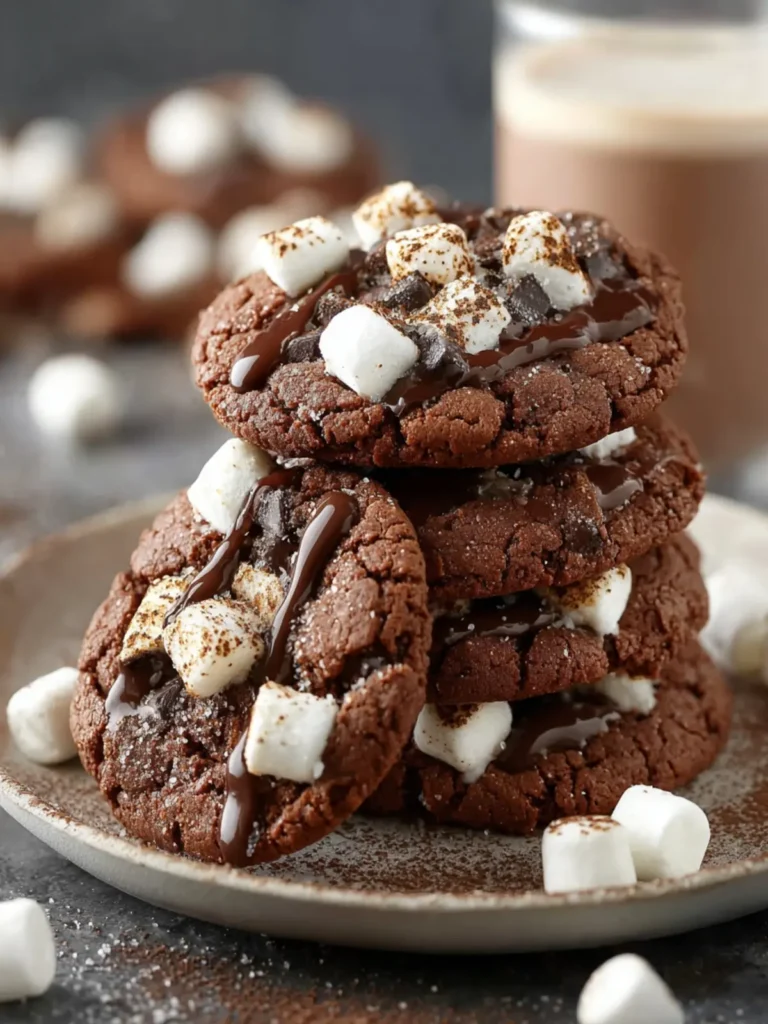 Hot Chocolate Cookies First Image