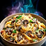 IMushroom Parmesan Pasta First Image