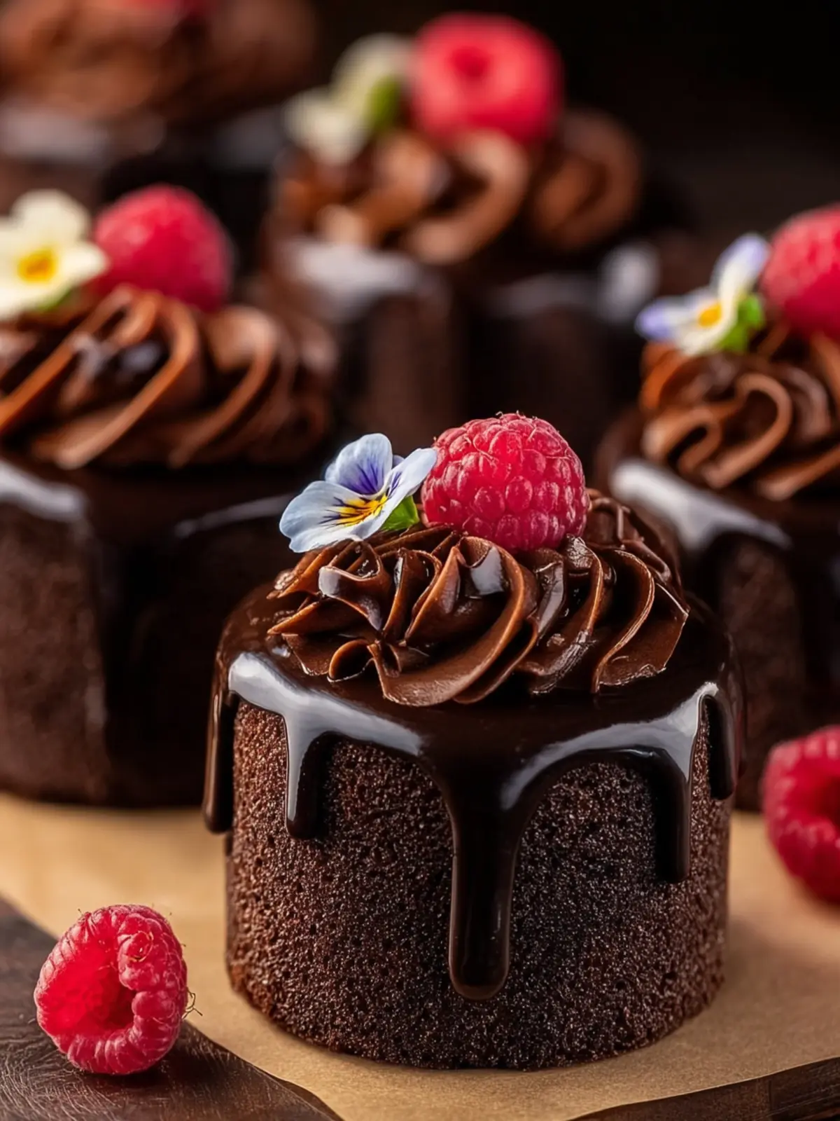 Irresistible Mini Chocolate Cakes for Every Celebration First Image