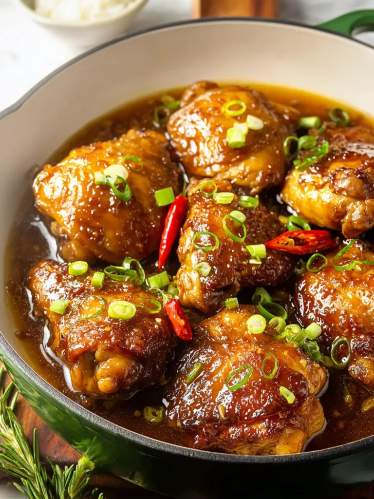 Irresistible Chicken Adobo Recipe: A Filipino Classic First Image