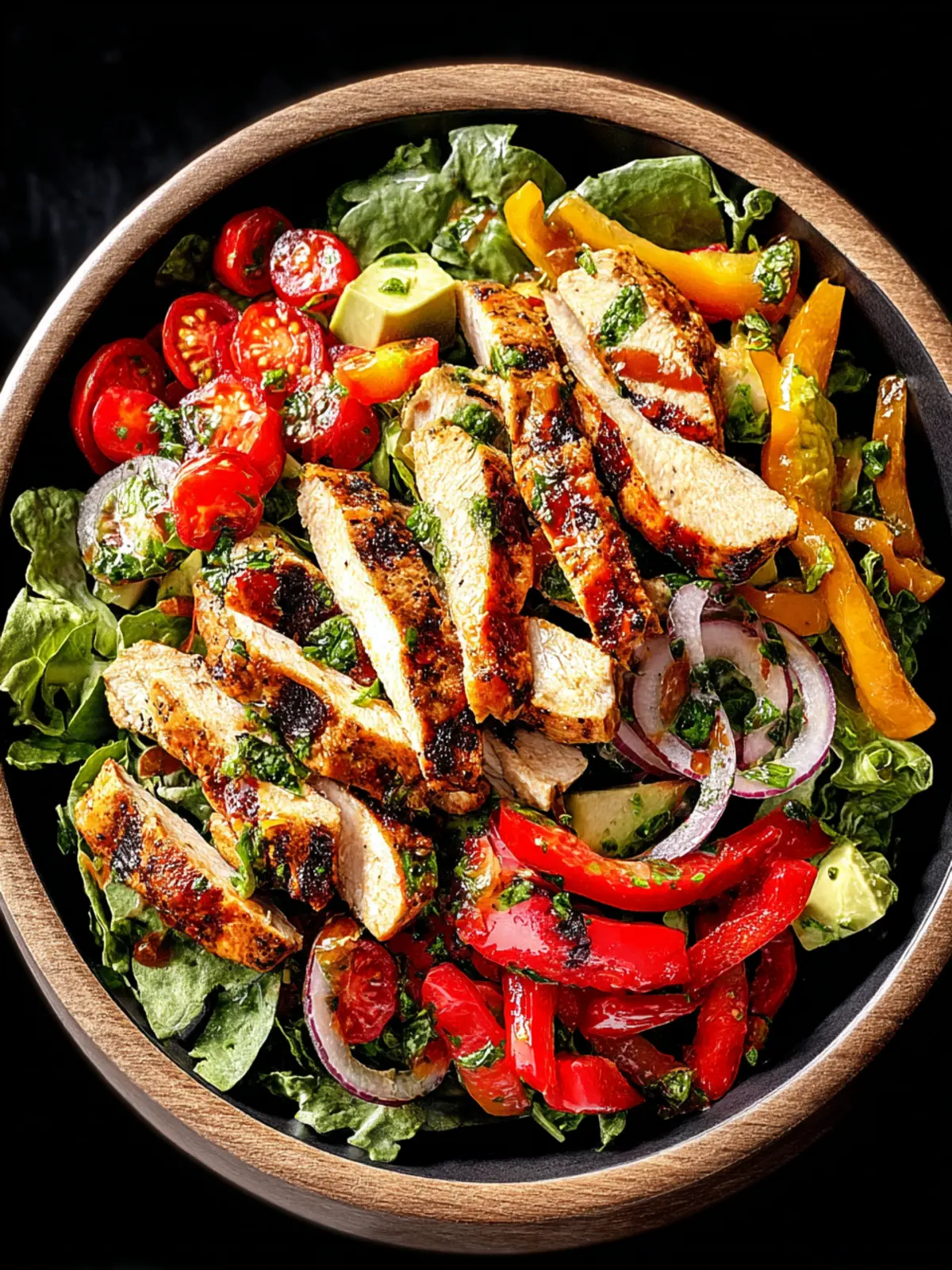 Chicken Fajita Salad First Image