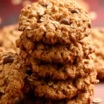 Eggless Oatmeal Cookies First Image