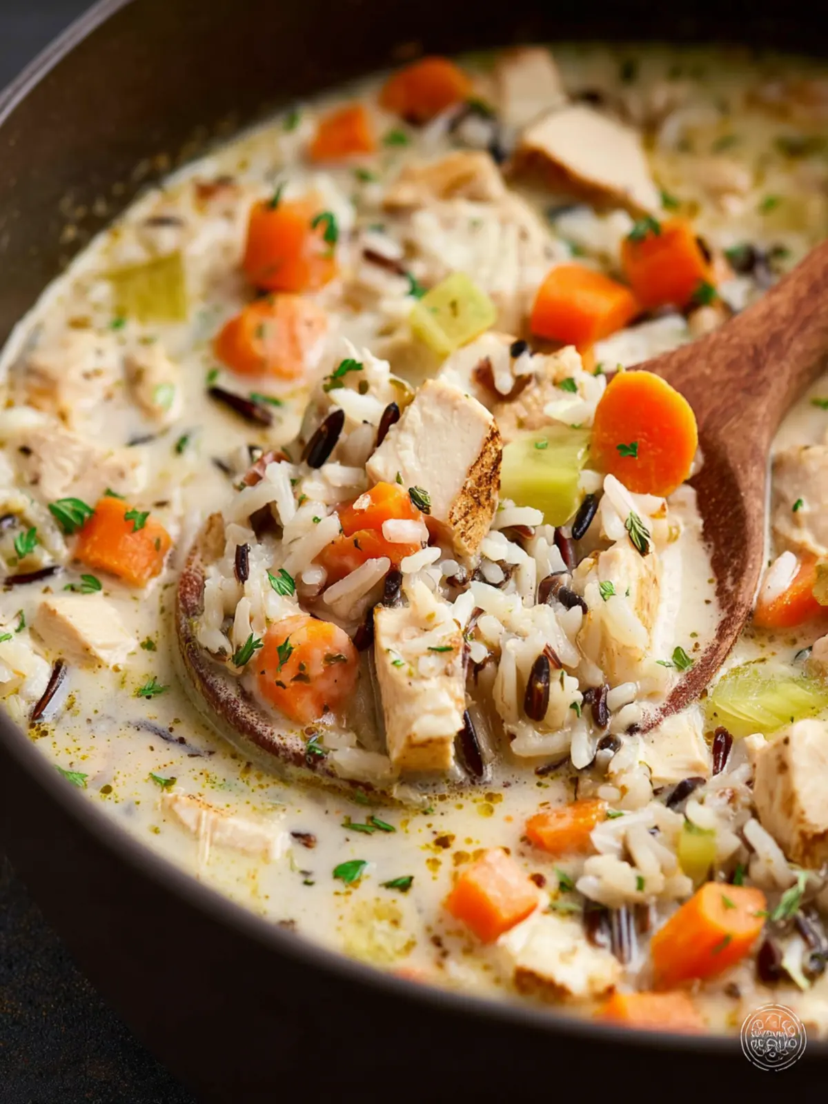 Creamy Chicken Wild Rice Soup Panera Copycat First Image
