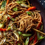 Saucy Sesame Soba Noodles Recipe First Image
