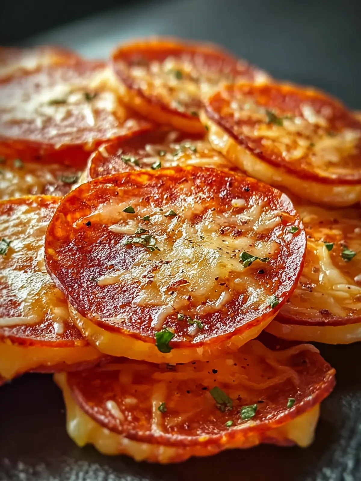 Pepperoni Cheese Crisps: Your New Go-To Keto Snack Delight First Image