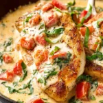 Creamy Tomato Basil Chicken First Image