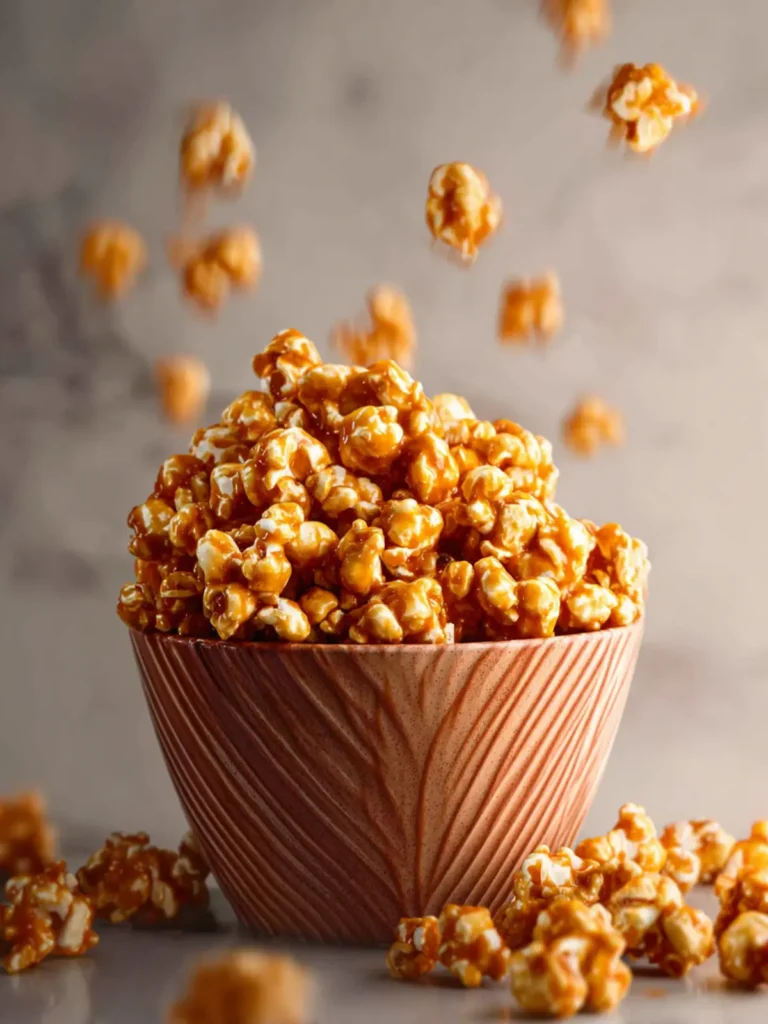 Easy Caramel Corn Recipe First Image