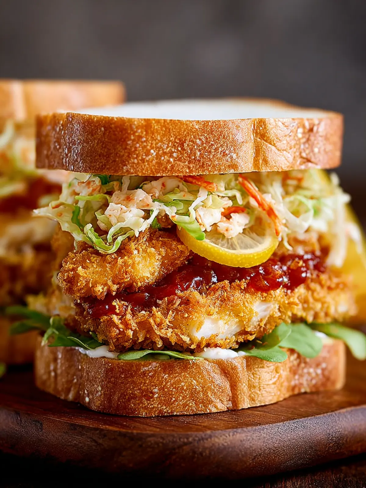 Japanese Crab Katsu Sandwich First Image