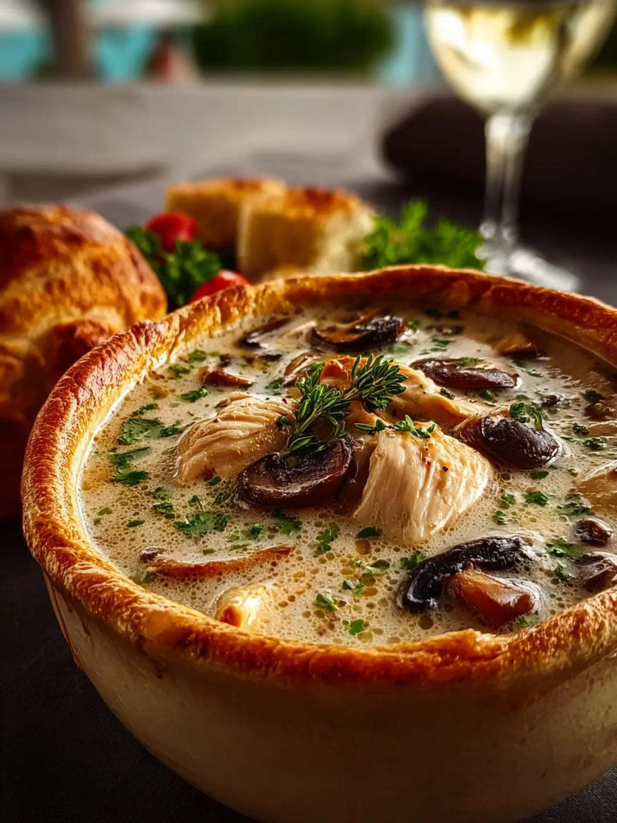 Rotisserie Chicken Mushroom Soup First Image