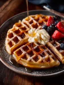 Sourdough Waffles First Image