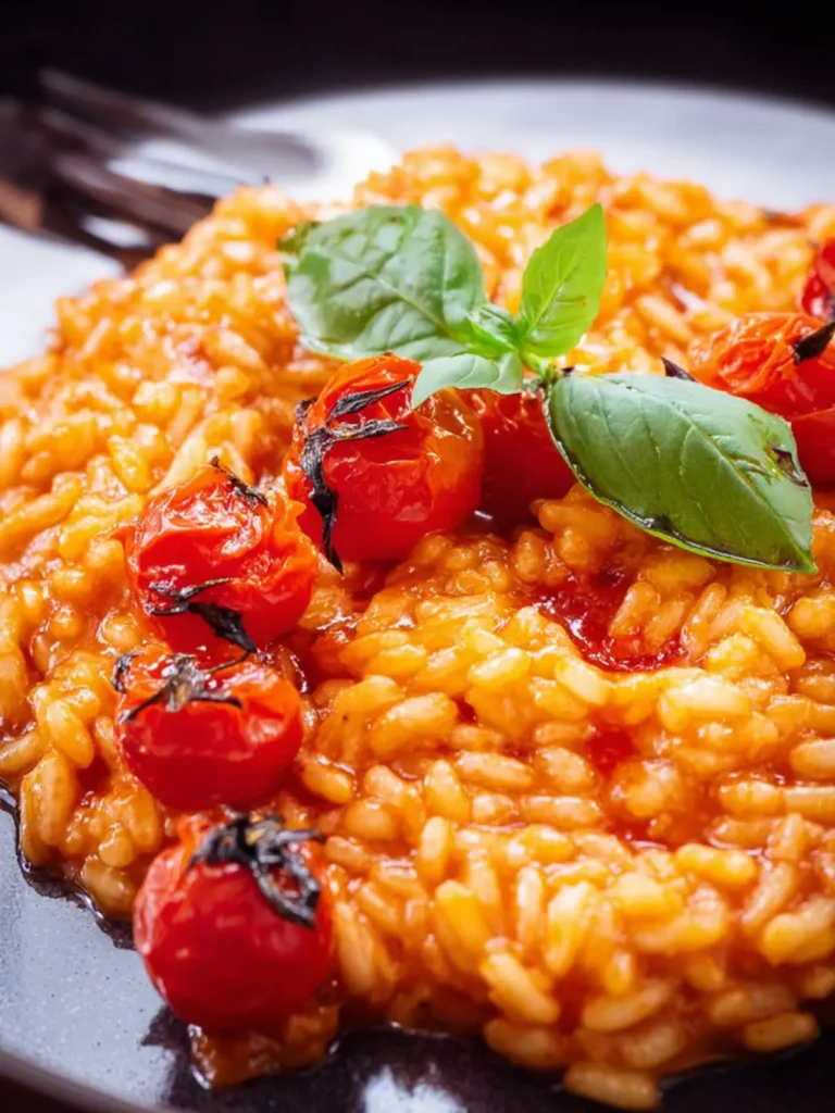 Tomato Risotto First Image
