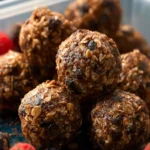 Triple Chocolate Oatmeal Energy Bites First Image